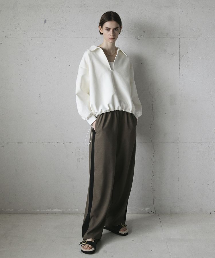 GARAGE OF GOOD CLOTHING「無地サイドラインドロストパンツ」|その他|