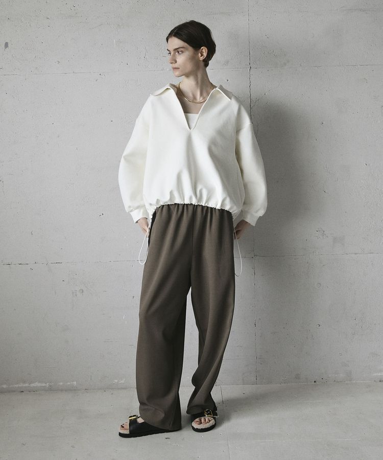 GARAGE OF GOOD CLOTHING「無地サイドラインドロストパンツ」|その他|