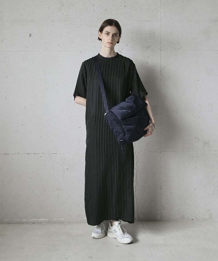 GARAGE OF GOOD CLOTHING「ストライプ半袖ワンピース」|ワンピース|
