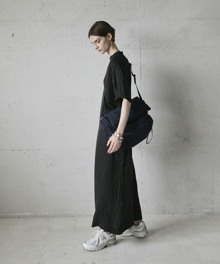 GARAGE OF GOOD CLOTHING「ストライプ半袖ワンピース」|ワンピース|