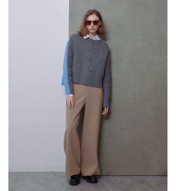 allureville「ダブルクロスマリンパンツ」|チノ|