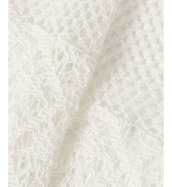 LOULOU WILLOUGHBY「【LOULOU WILLOUGHBY】レースコンビプルオーバー」|Tシャツ・カットソー|