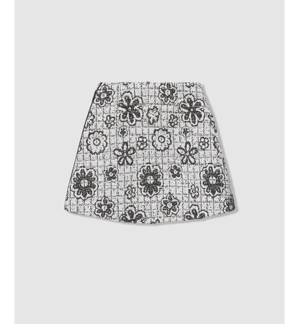 LOULOU WILLOUGHBY「【LOULOU WILLOUGHBY】MALHIA ツイードミニスカート」|スカート|