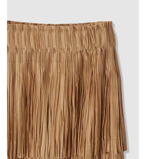 allureville「プリーツフリンジスカート」|スカート|