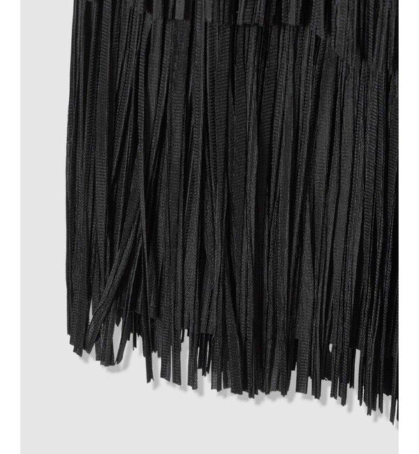 allureville「プリーツフリンジスカート」|スカート|