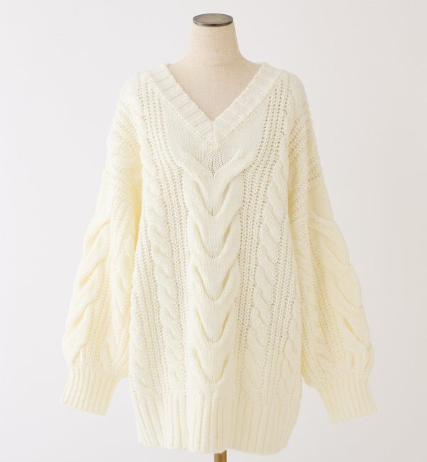  「ケーブルミニワンピース」|ワンピース|