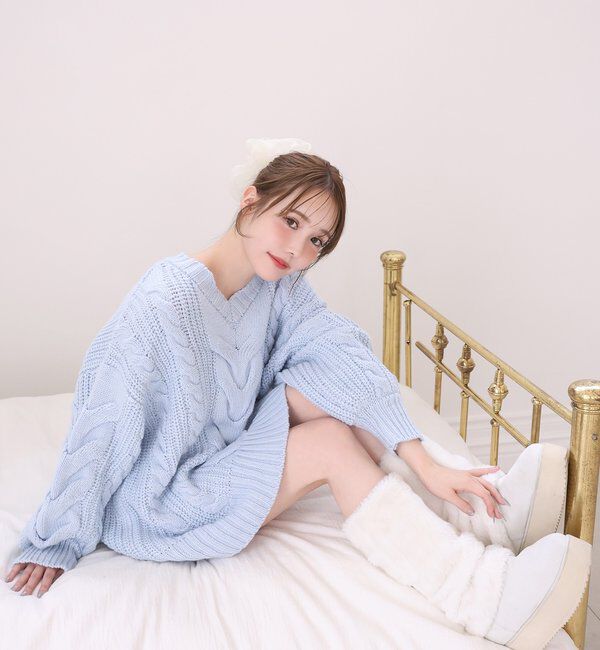  「ケーブルミニワンピース」|ワンピース|