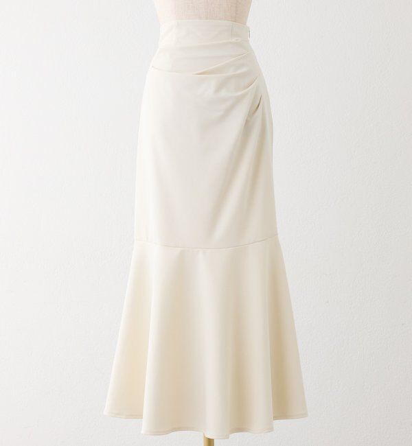  「バックレースアップマーメイドスカート」|スカート|アイボリー