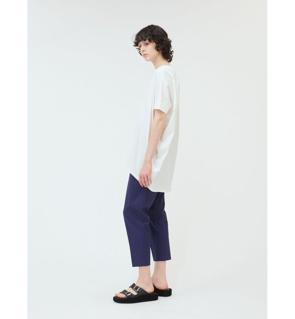 mizuiro ind「mizuiro ind ボートネックコクーンプルオーバー」|Tシャツ・カットソー|