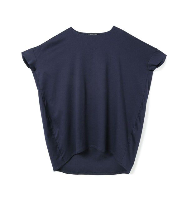 mizuiro ind「mizuiro ind ボートネックコクーンプルオーバー」|Tシャツ・カットソー|