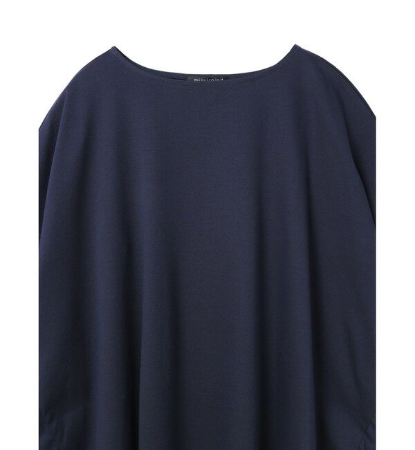 mizuiro ind「mizuiro ind ボートネックコクーンプルオーバー」|Tシャツ・カットソー|