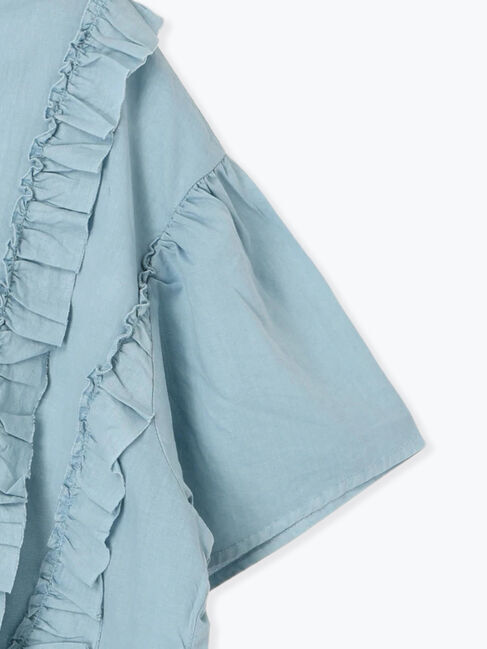 Samansa Mos2「フリル前後2WAYブラウス」|シャツ・ブラウス|