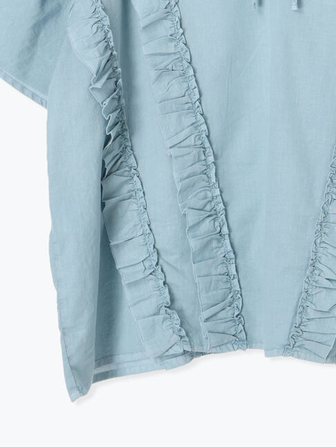 Samansa Mos2「フリル前後2WAYブラウス」|シャツ・ブラウス|