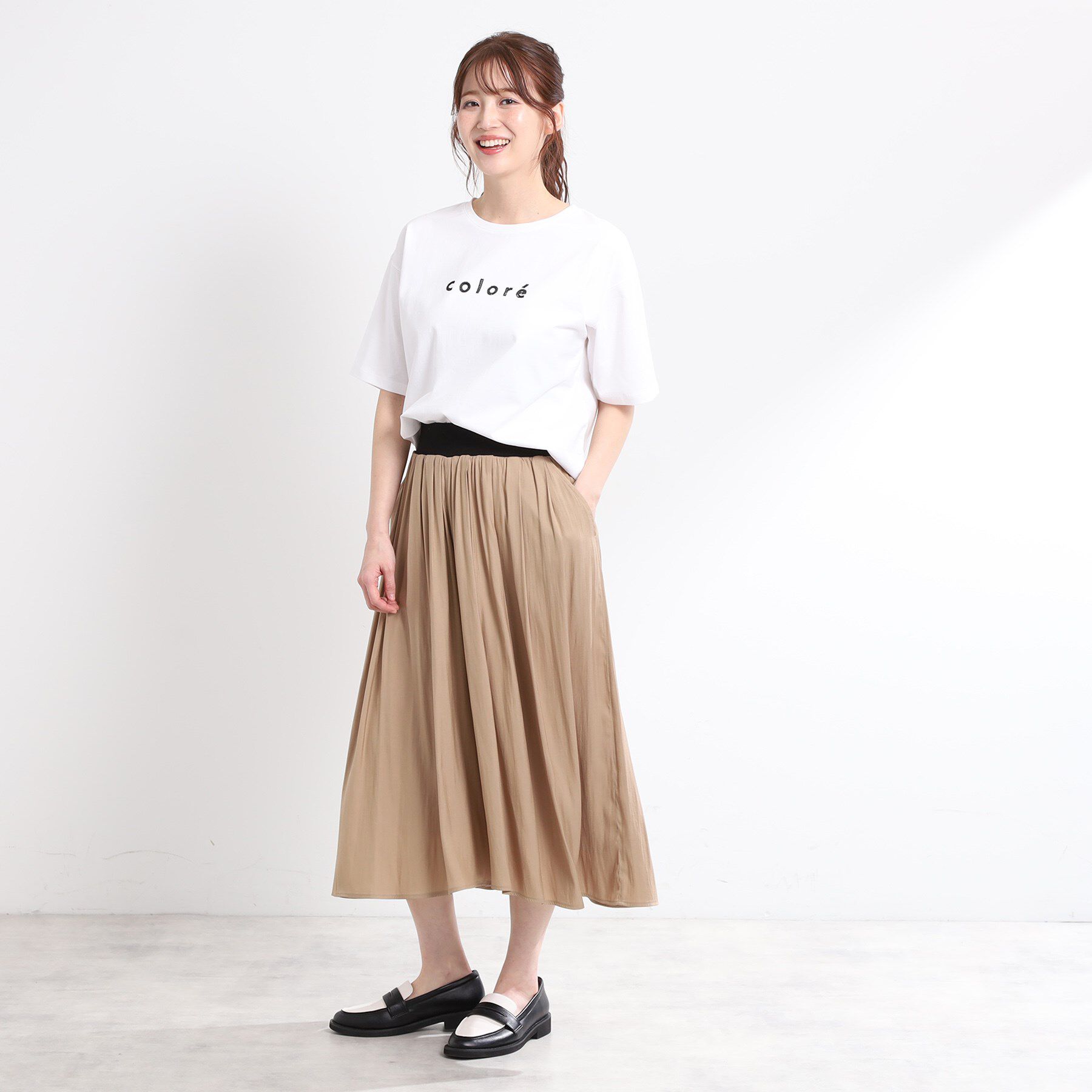 Reflect「【手洗い可／ウエスト総ゴム】シャンブレースカーチョパンツ」|その他|