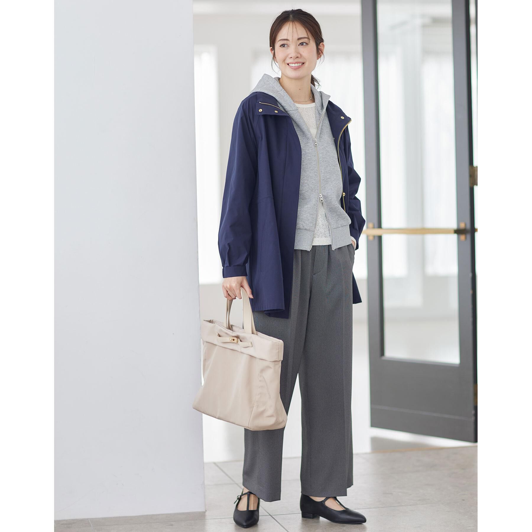 Reflect「ダブルジップドロップショルダーパーカー」|パーカー|