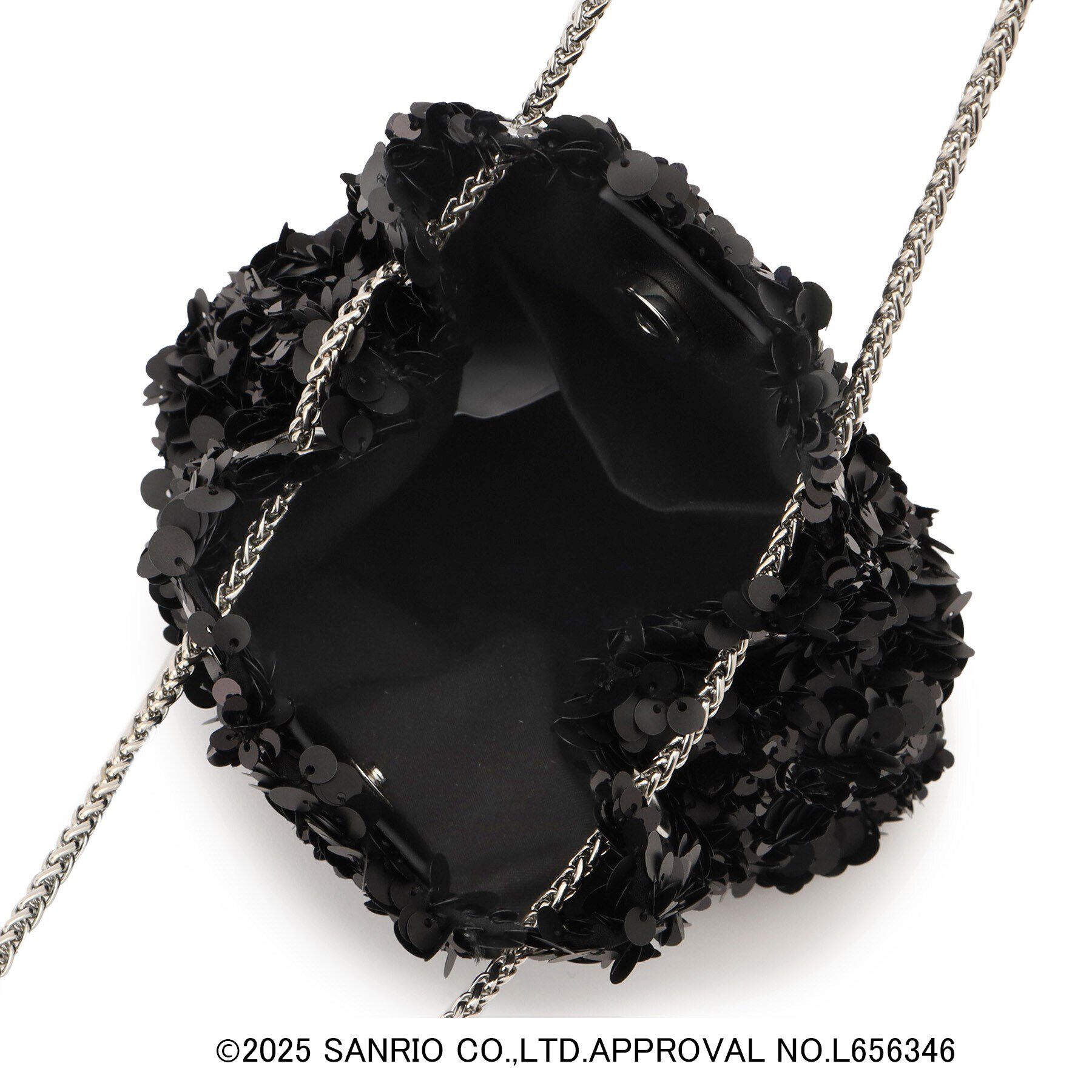 OPAQUE.CLIP「【リトルツインスターズコラボ】キキ＆ララ 2WAYスパンコール巾着ミニショルダーバッグ」|ショルダー・メッセンジャー|