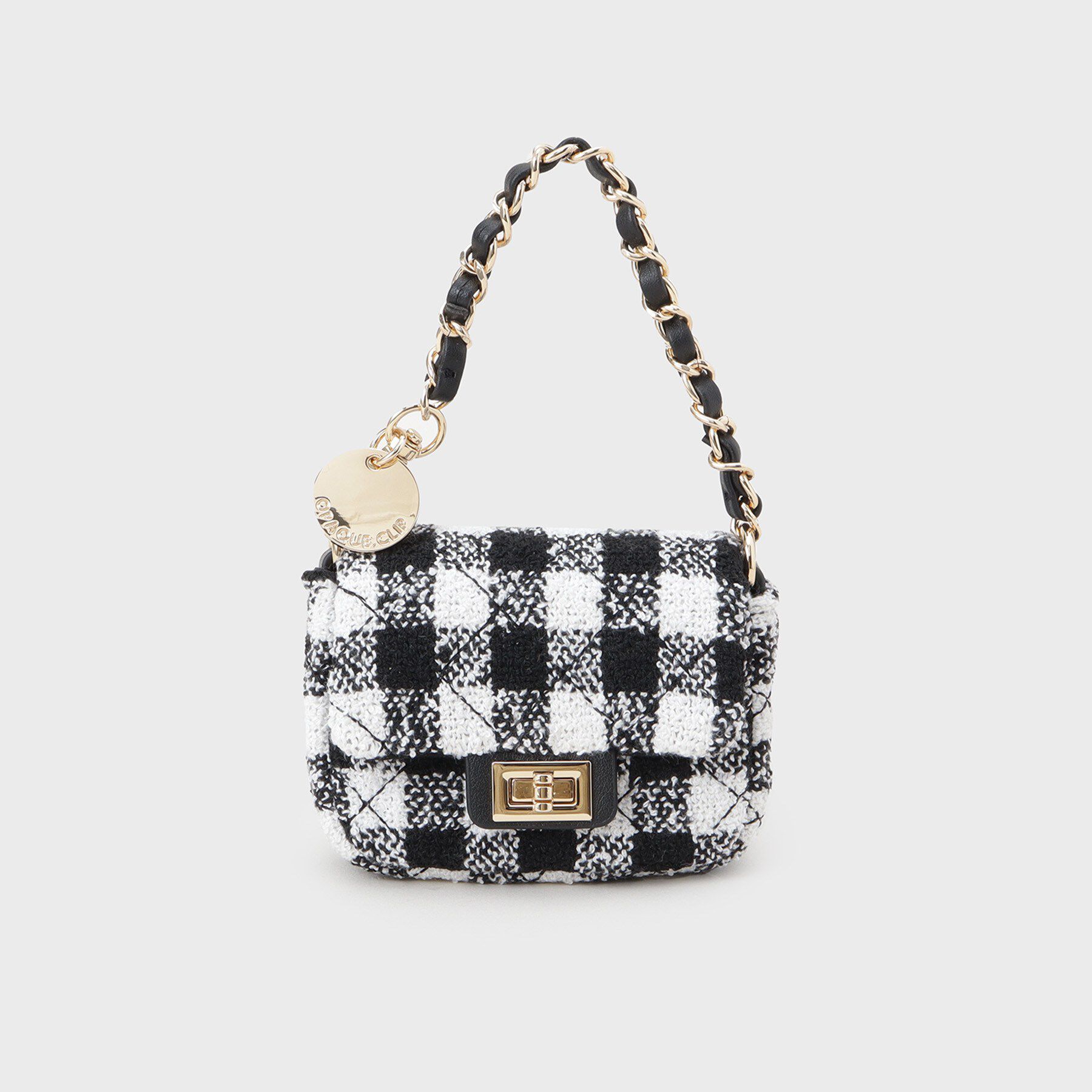 OPAQUE.CLIP「ダイヤキルトミニBAGチャーム」|キーケース|