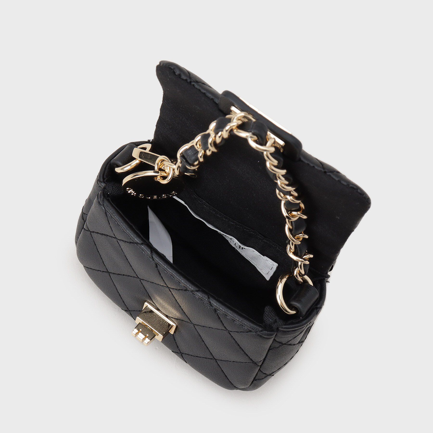 OPAQUE.CLIP「ダイヤキルトミニBAGチャーム」|キーケース|