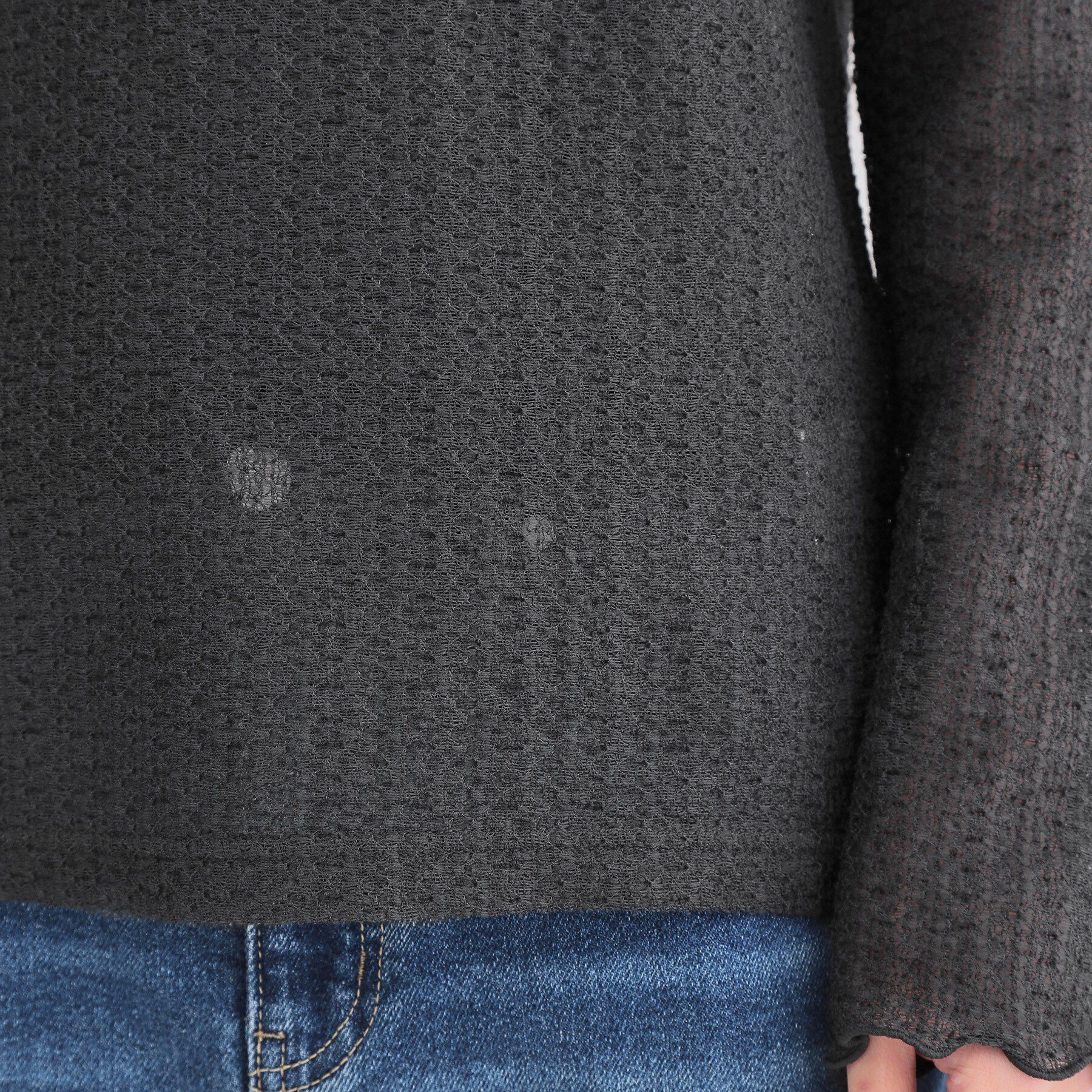 OPAQUE.CLIP「ラッセルレーストップス【洗濯機OK】」|Tシャツ・カットソー|