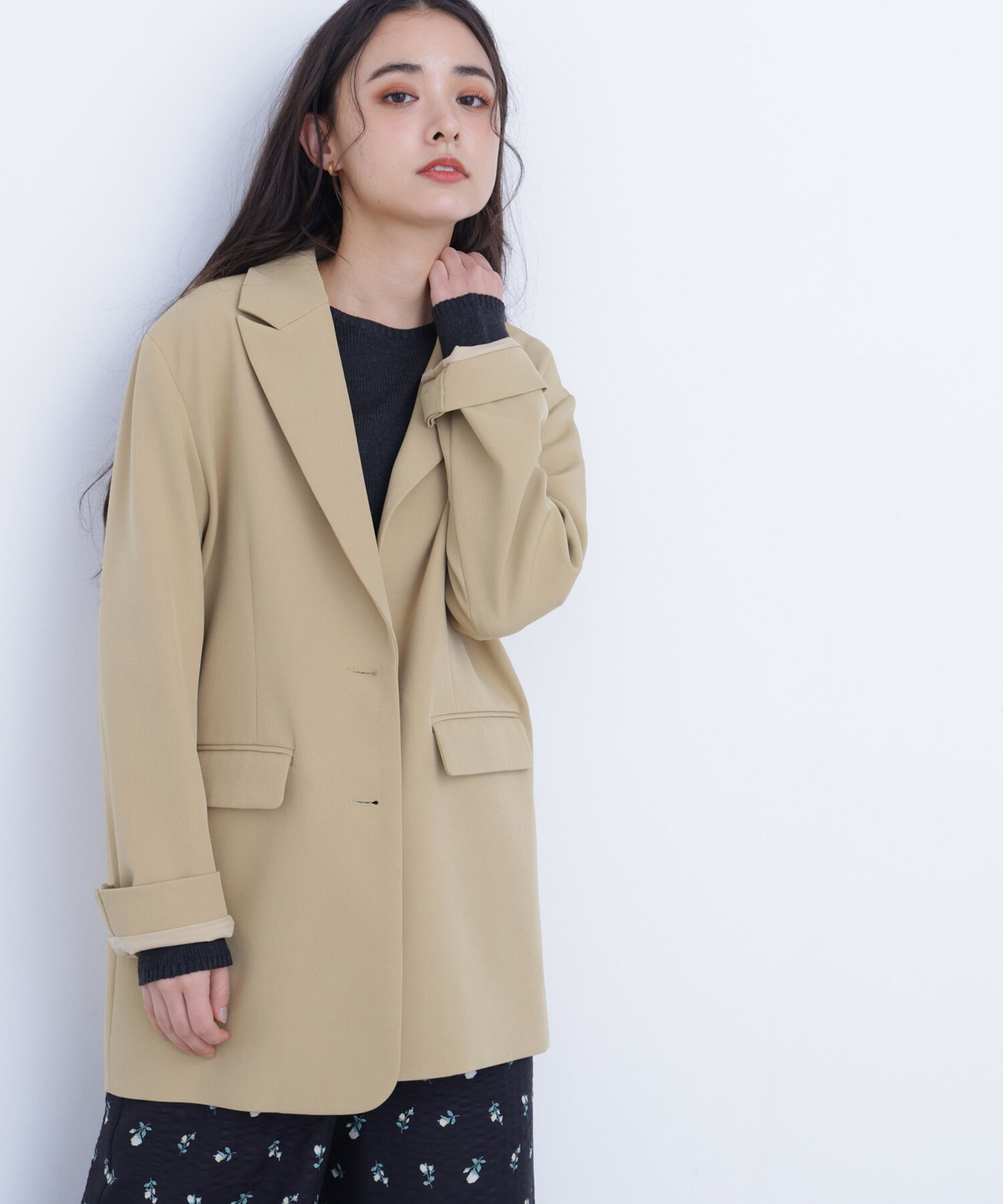  「〈N.〉クルーネックリブニット」|ニット・セーター|