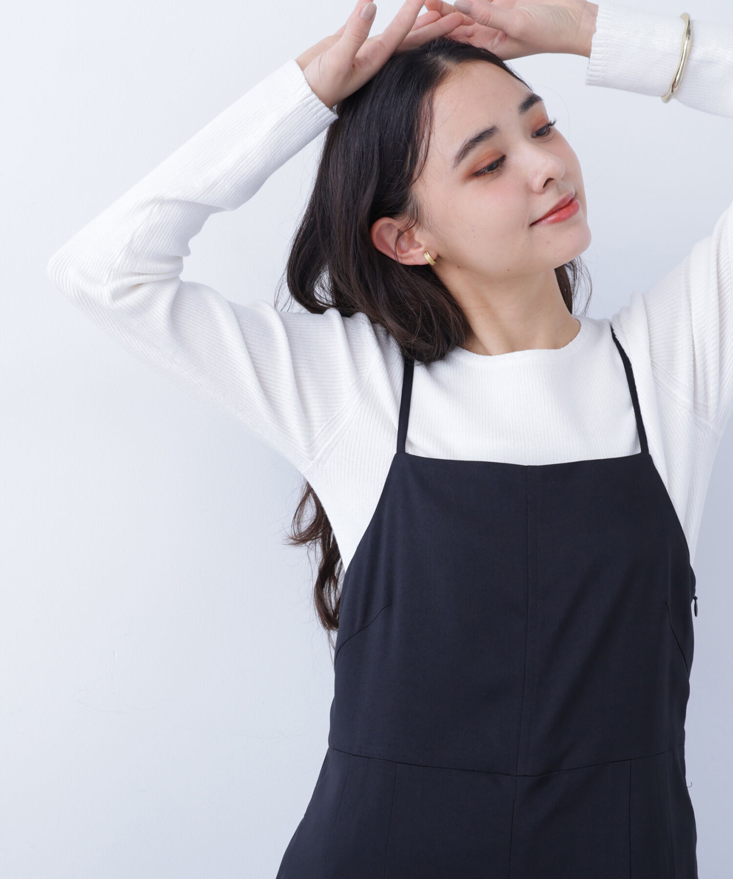  「〈N.〉クルーネックリブニット」|ニット・セーター|