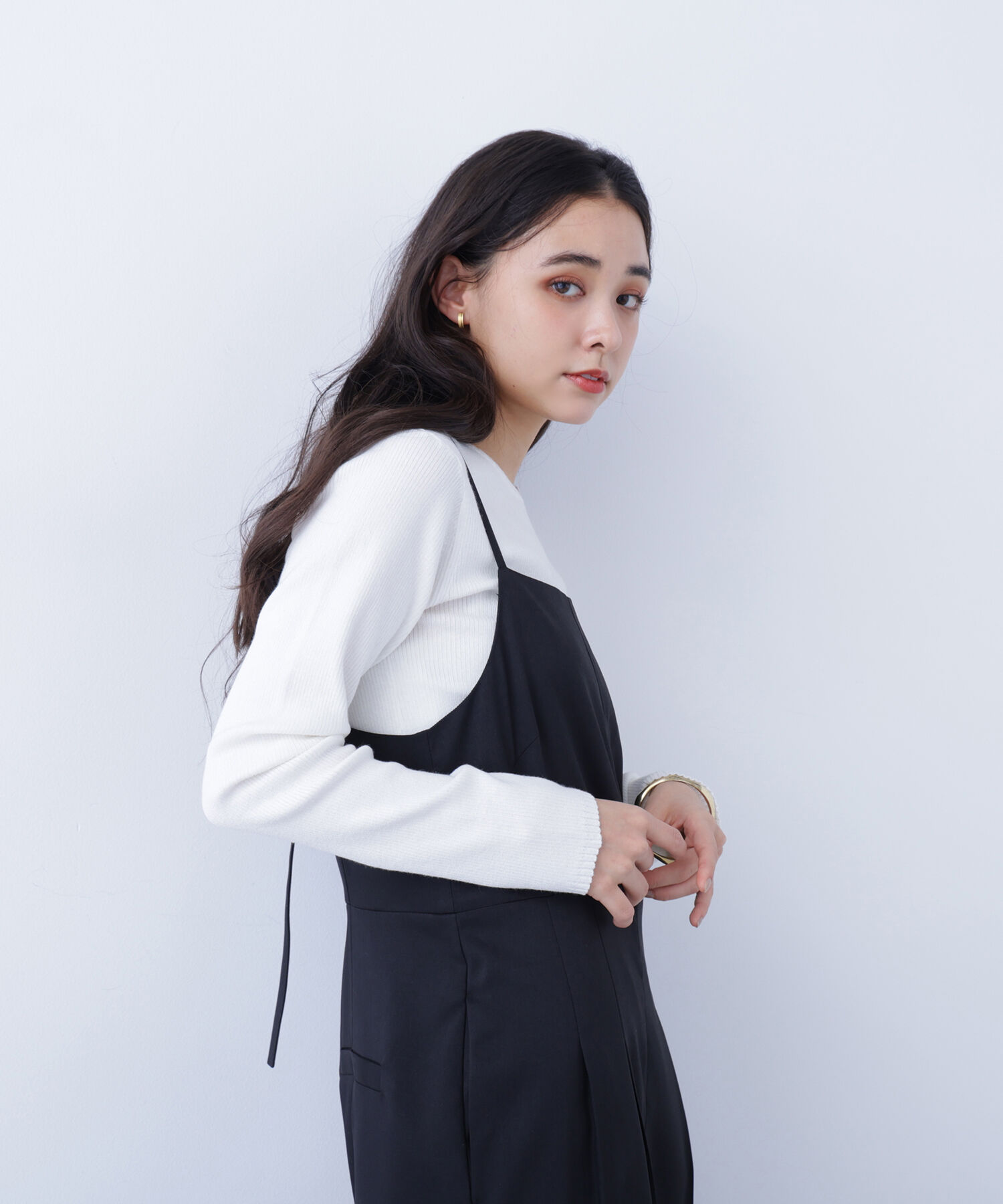  「〈N.〉クルーネックリブニット」|ニット・セーター|