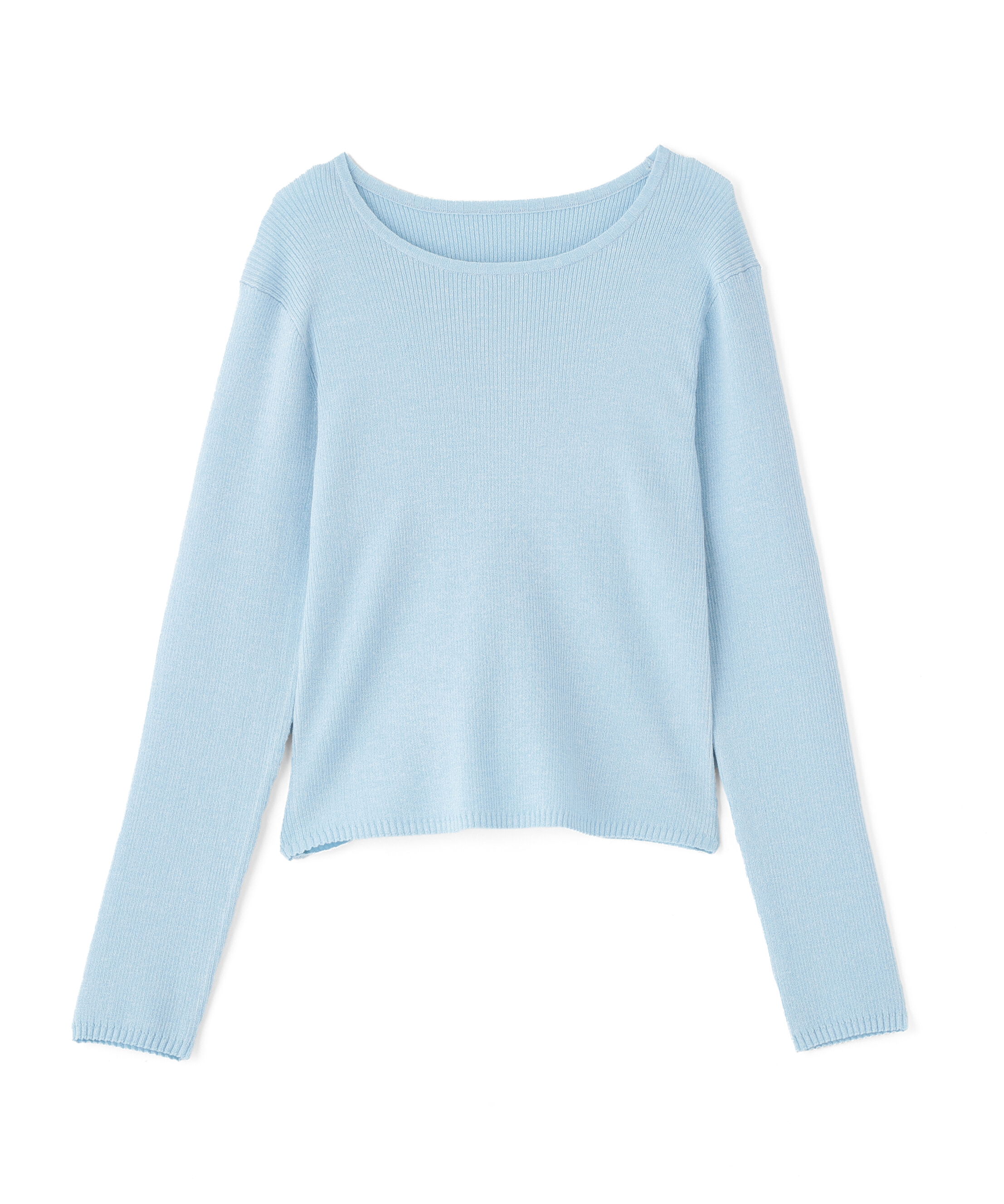  「〈N.〉クルーネックリブニット」|ニット・セーター|