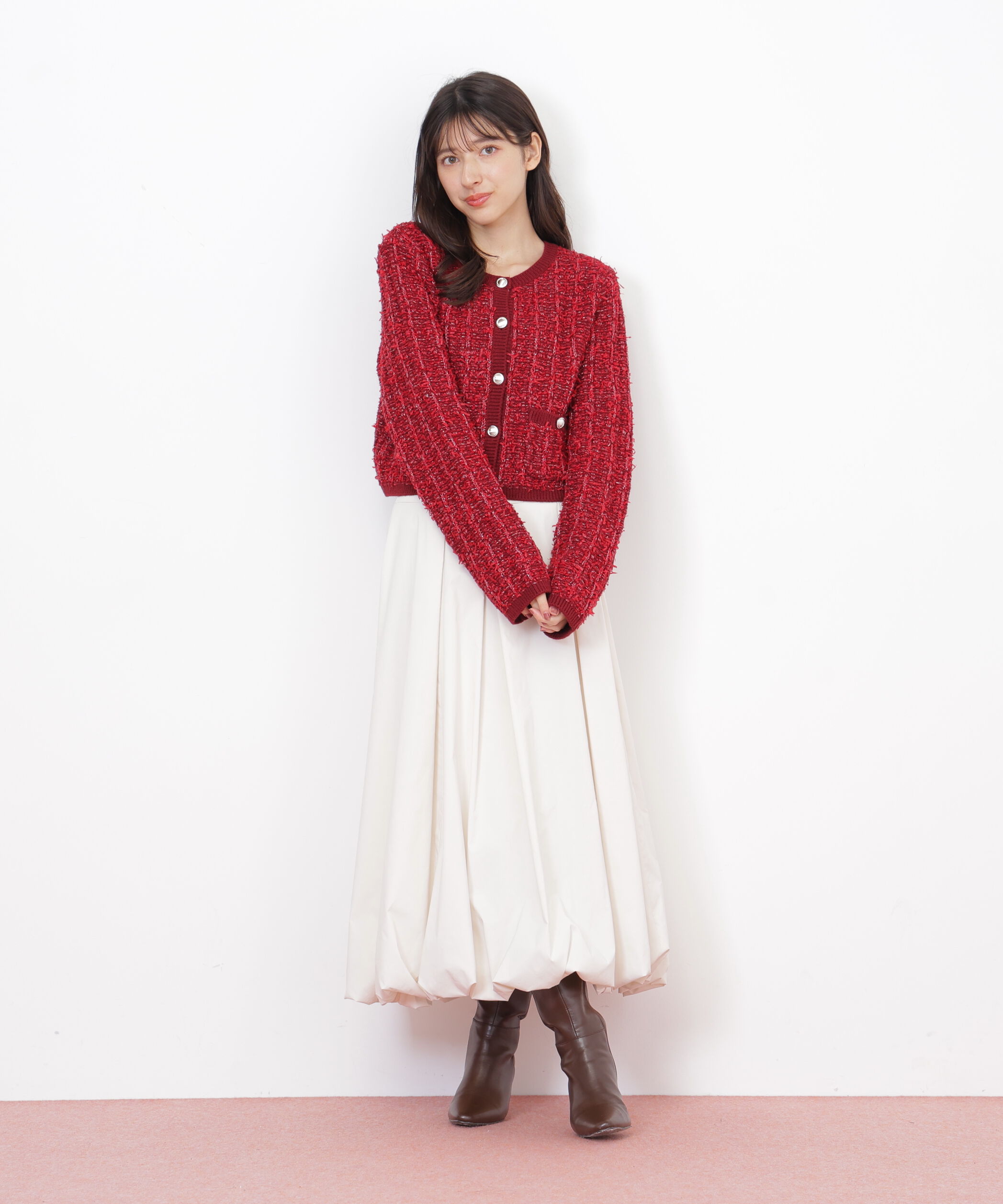  「ロングバルーンスカート」|スカート|