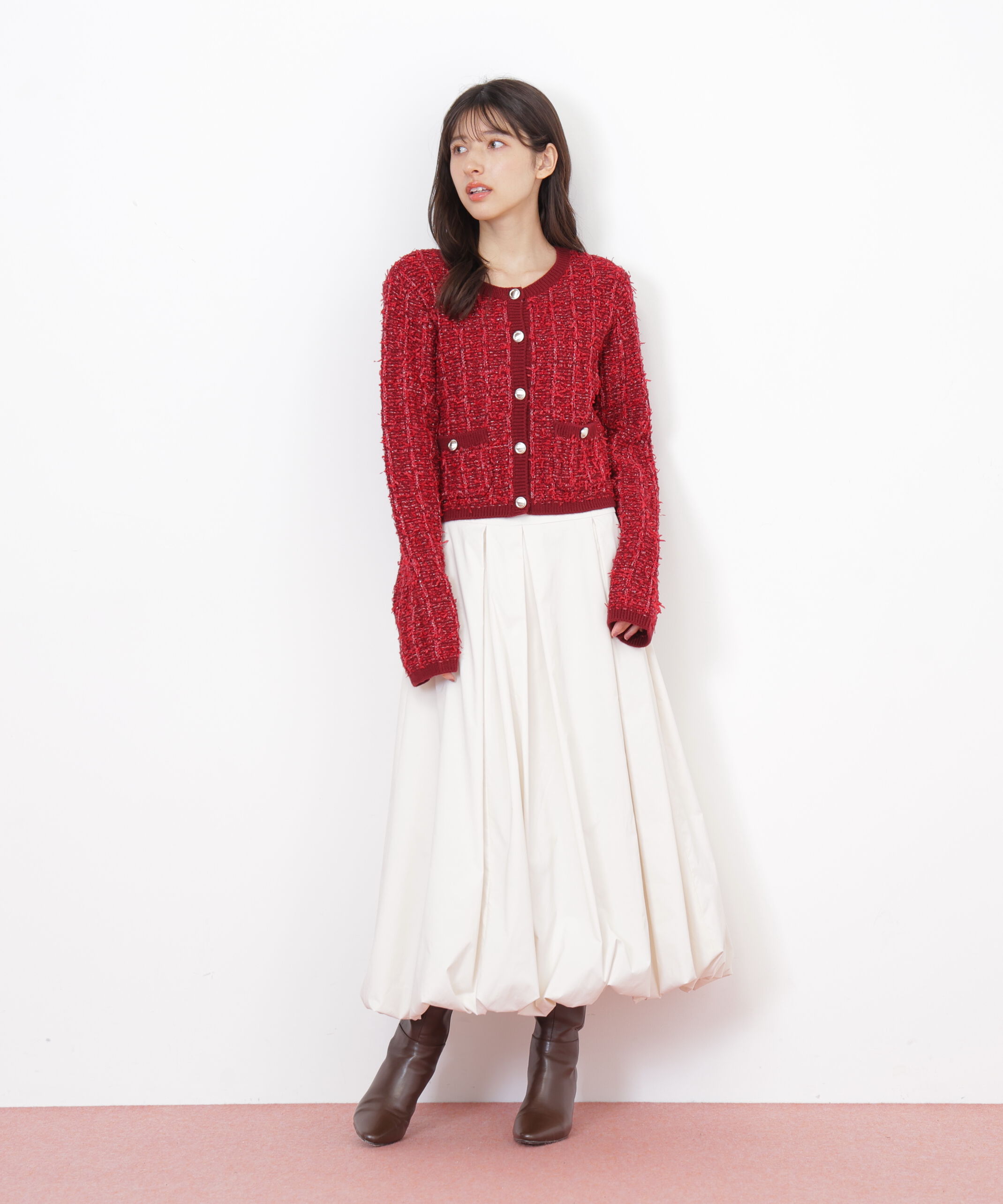  「ロングバルーンスカート」|スカート|