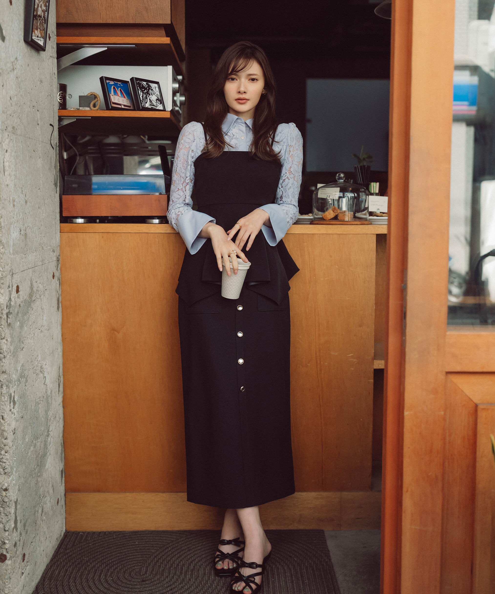 PROPORTION BODY DRESSING「ランダムヘムビスチェ　26SS」|シャツ・ブラウス|