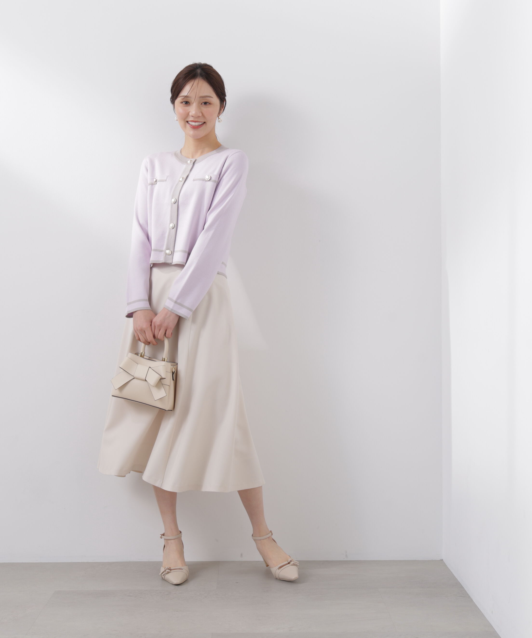 PROPORTION BODY DRESSING「スプリングフレアースカート　26SS」|スカート|