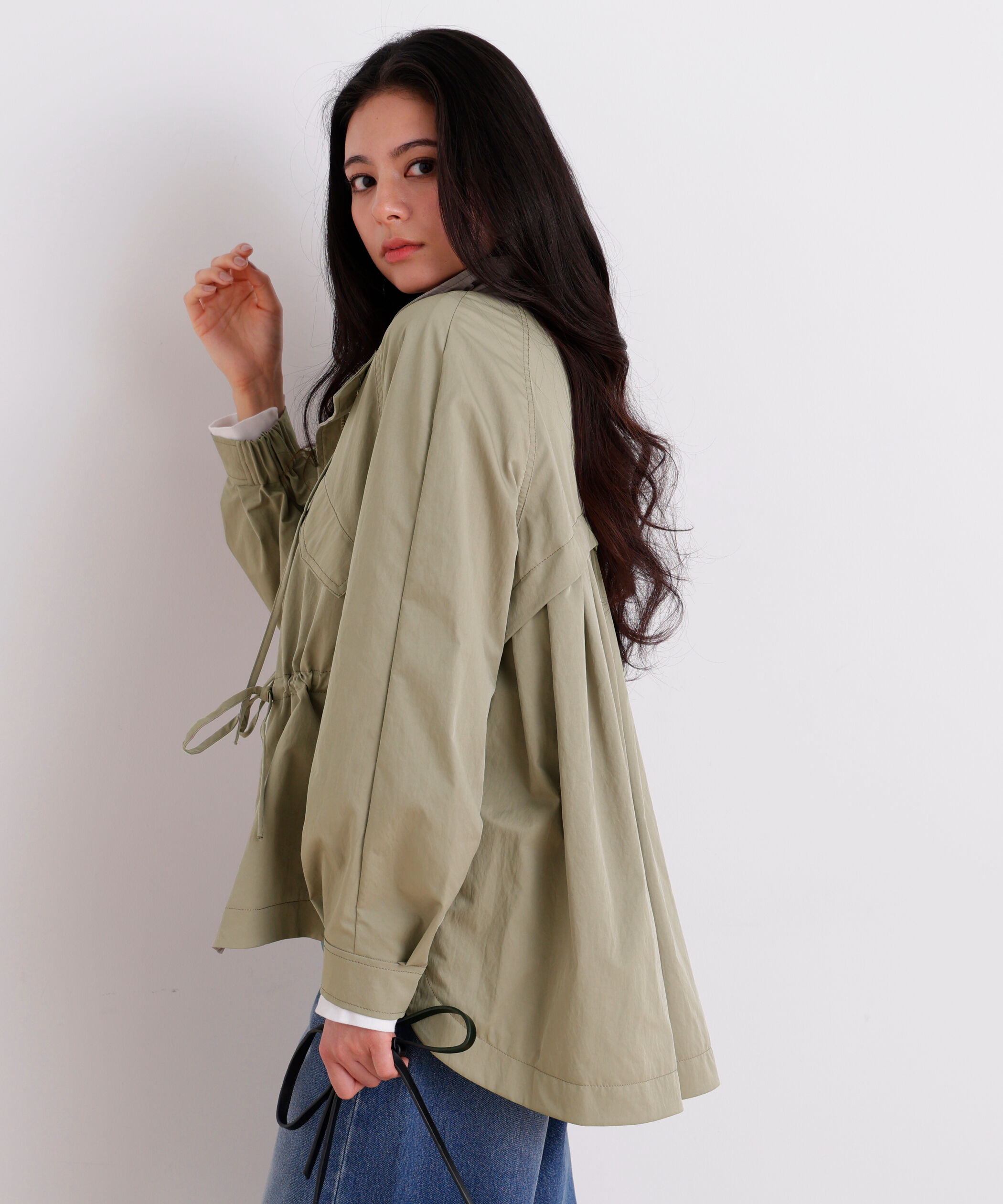  「［WEB限定カラー］ストレッチツイルマウンテンパーカー」|ブルゾン・スタジャン|