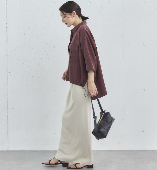 Doux archives「リブロングタイトスカート」|スカート|