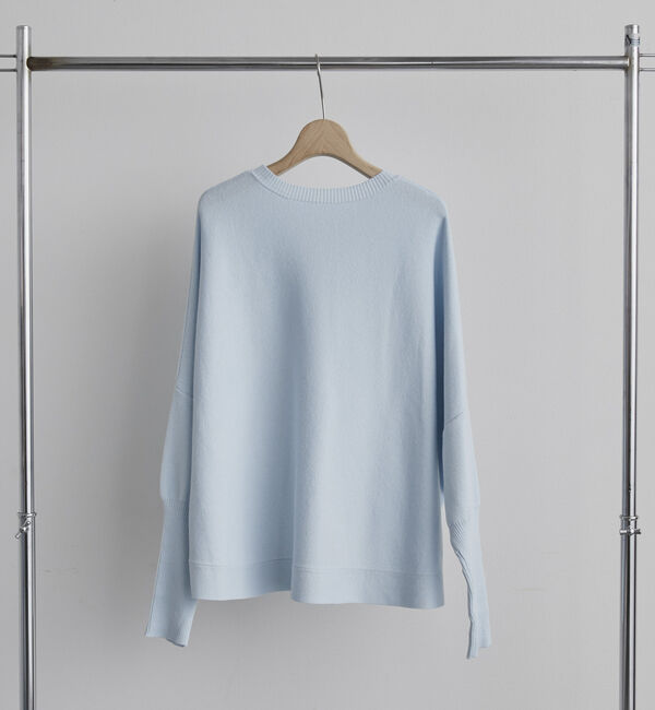 Doux archives「ロングリブドルマンプルオーバー」|ニット・セーター|