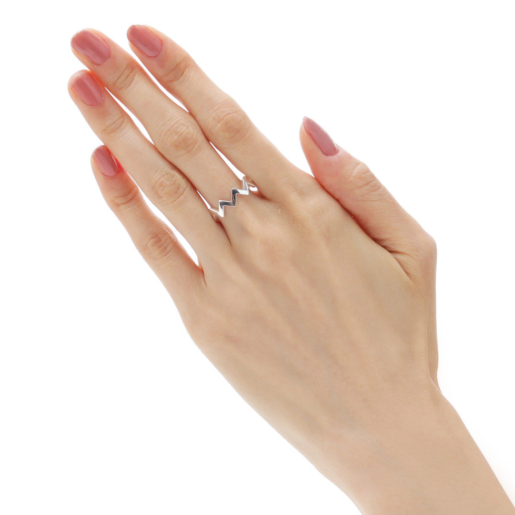 COCOSHNIK「シルバー ジオメトリック リング」|リング|