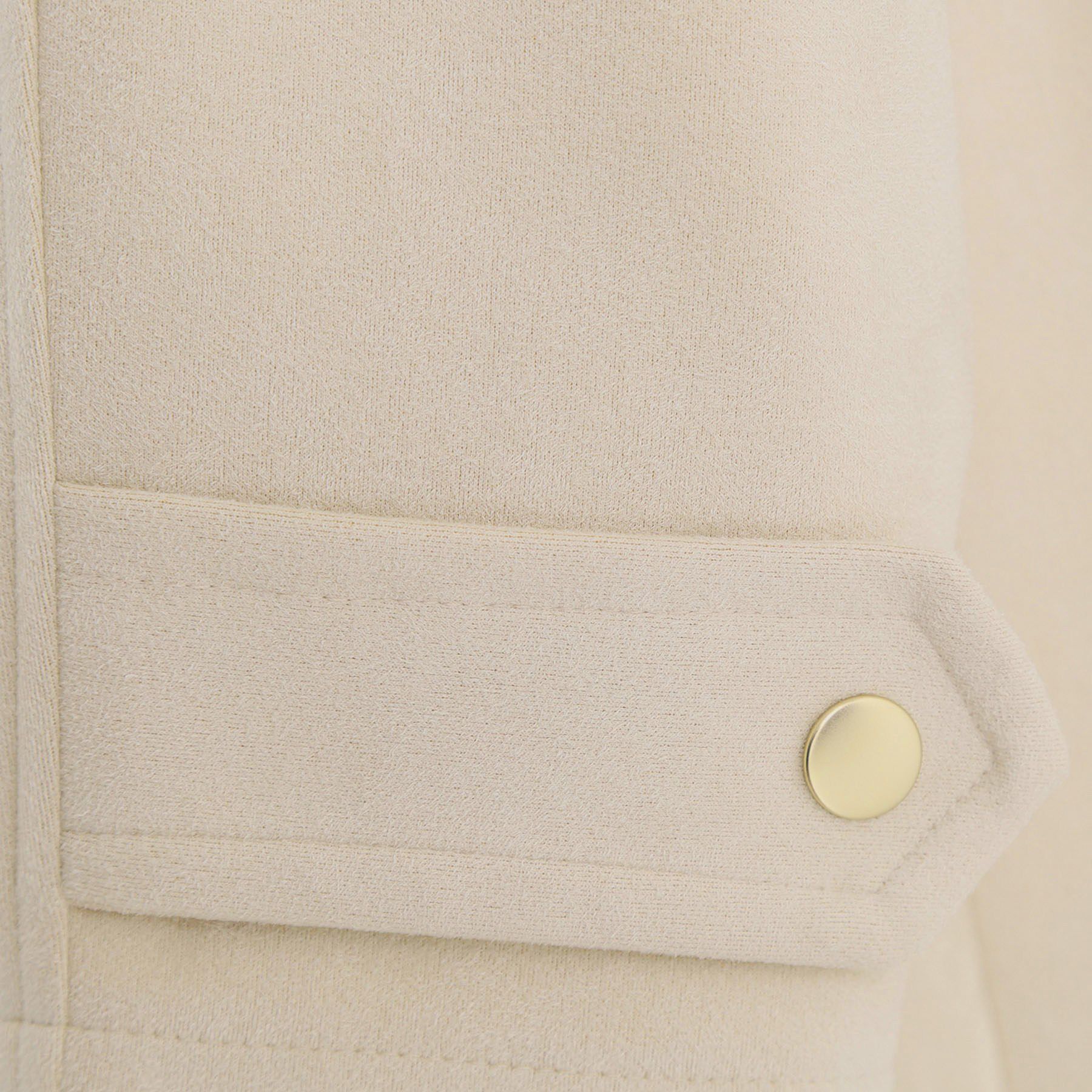 ITS&rsquo;DEMO「カットスエードコート」|ノーカラーコート|