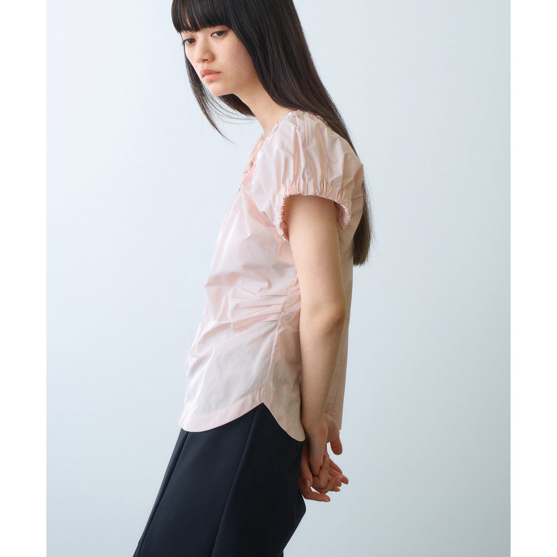 CODE A「sporty gathered blouse」|シャツ・ブラウス|