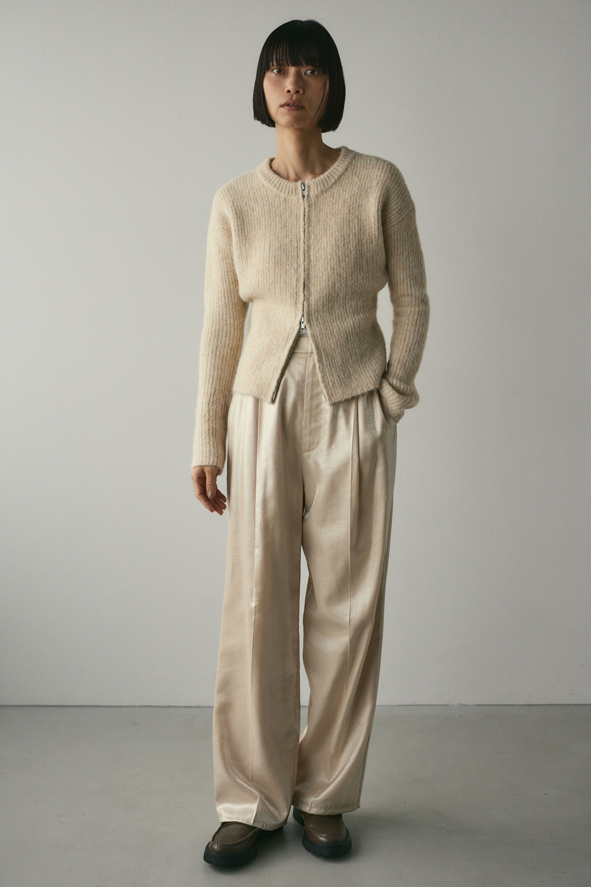 STYLEMIXER「サテンタックパンツ」|その他|