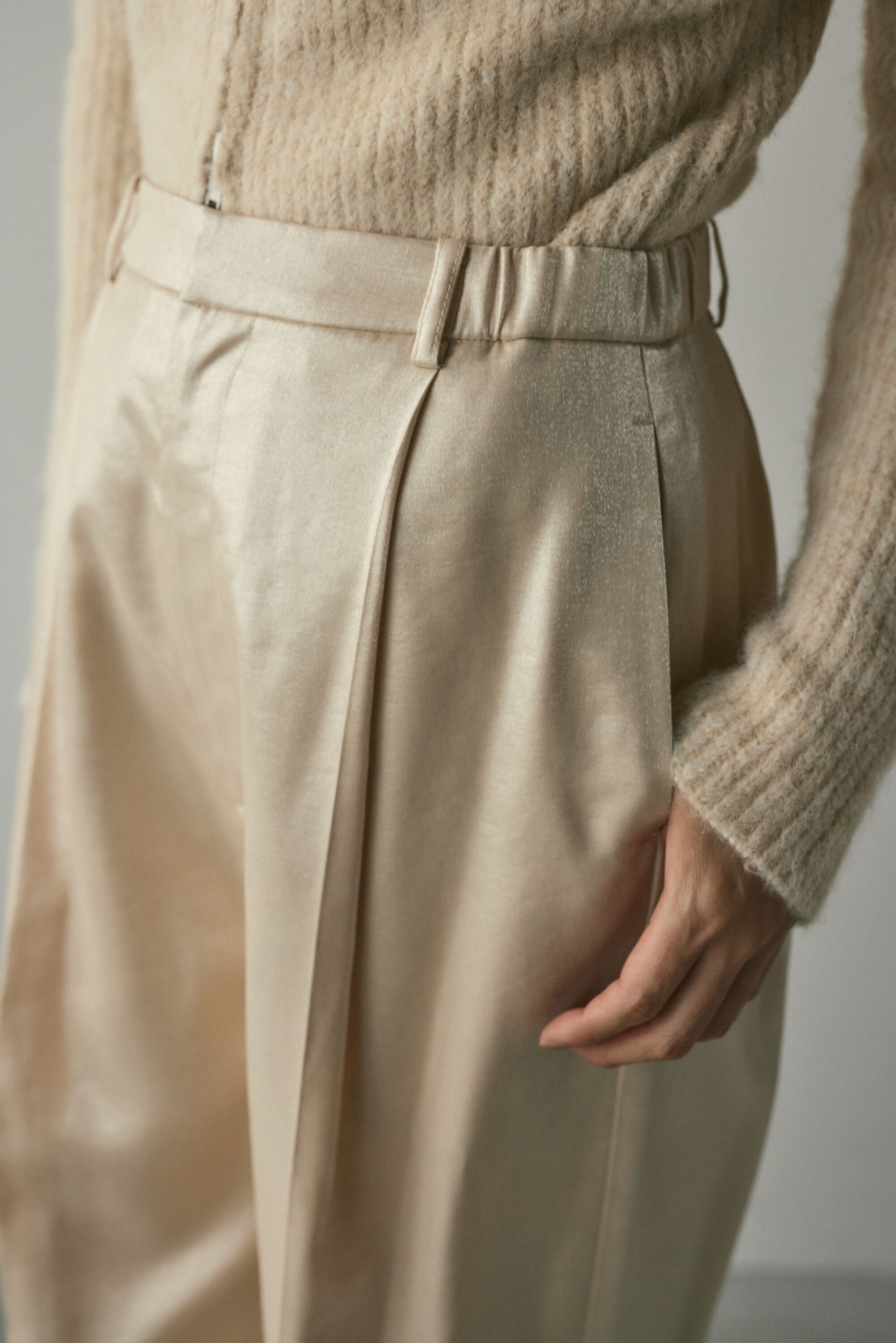 STYLEMIXER「サテンタックパンツ」|その他|