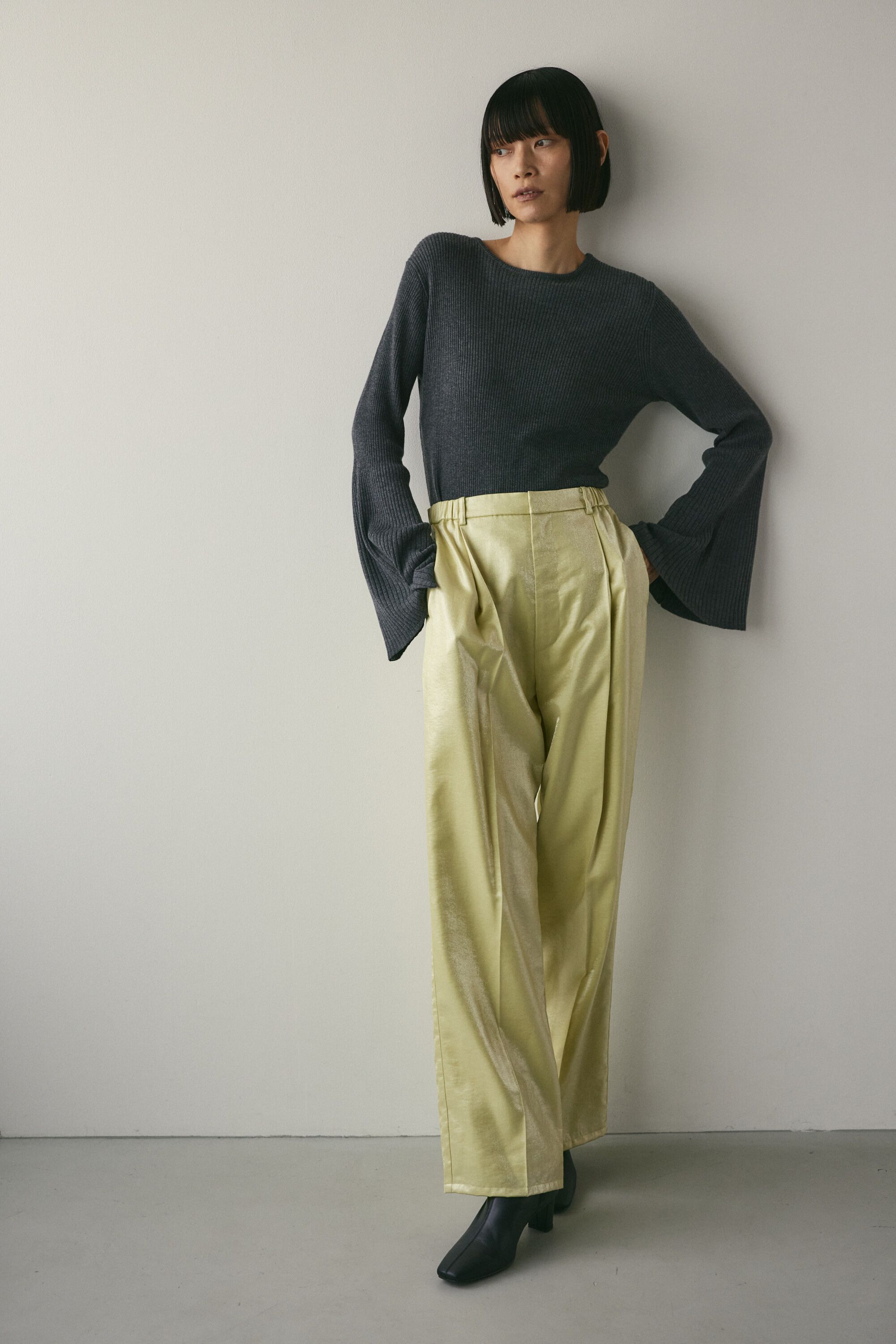 STYLEMIXER「サテンタックパンツ」|その他|