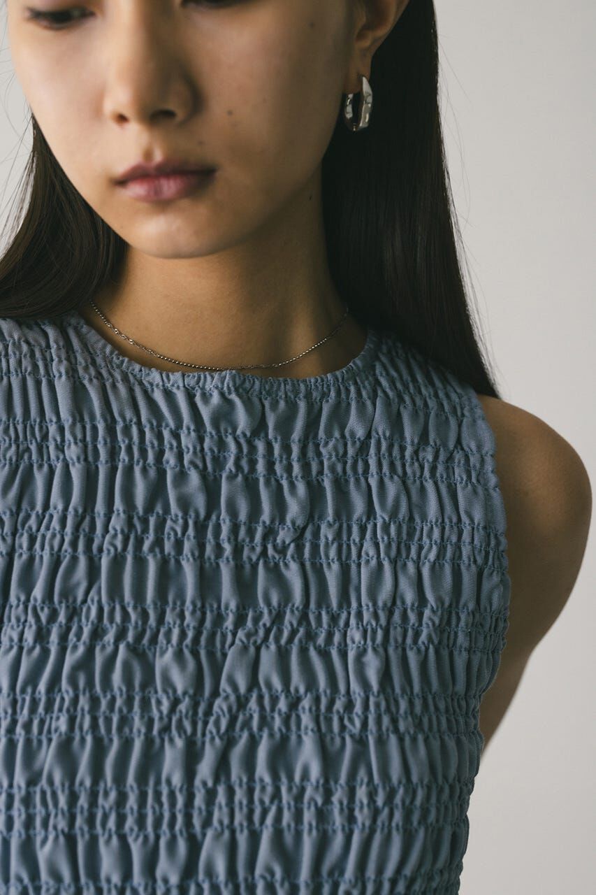 STYLEMIXER「シャーリングトップ」|タンクトップ|