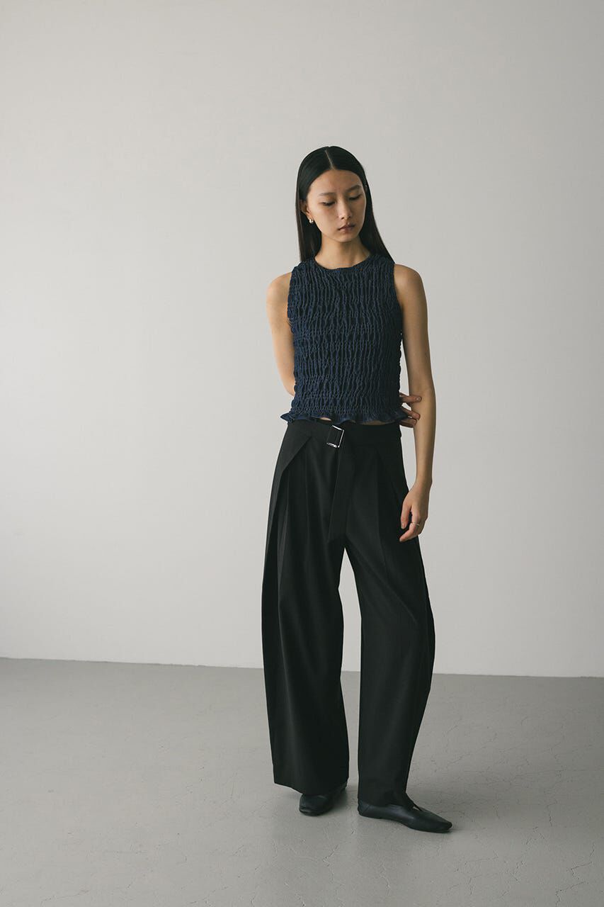 STYLEMIXER「シャーリングトップ」|タンクトップ|