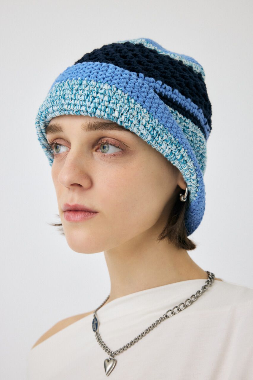 MOUSSY「SUMMER KNIT ハット」|その他|BLU