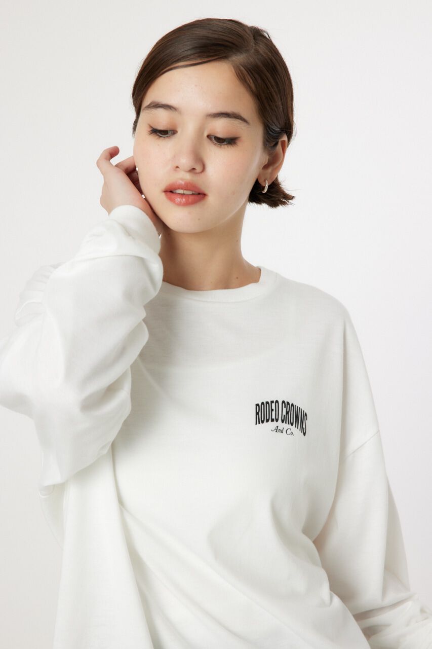RODEO CROWNS「RCSアップリケロゴL/S Tシャツ」|Tシャツ・カットソー|