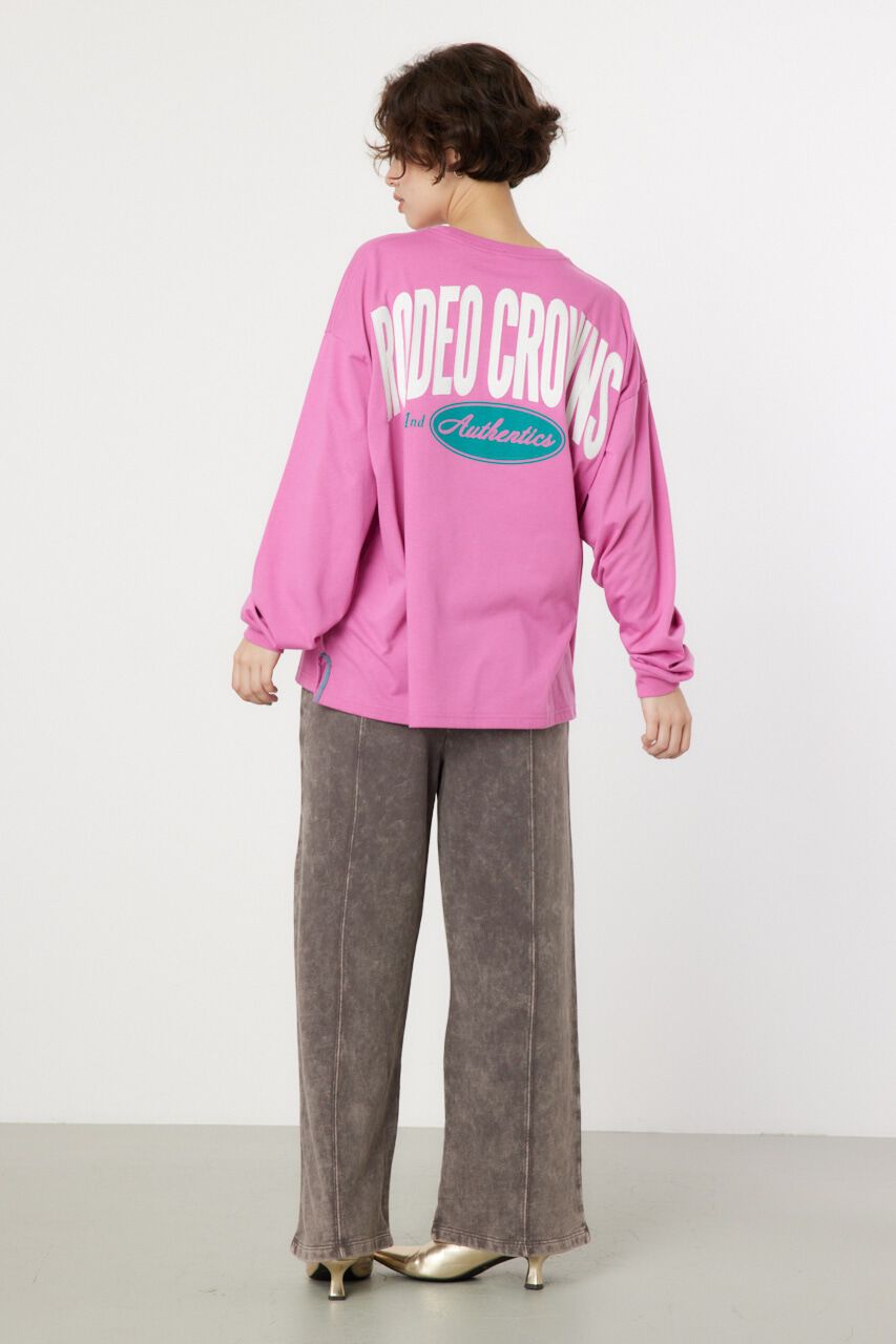 RODEO CROWNS「RCSアップリケロゴL/S Tシャツ」|Tシャツ・カットソー|