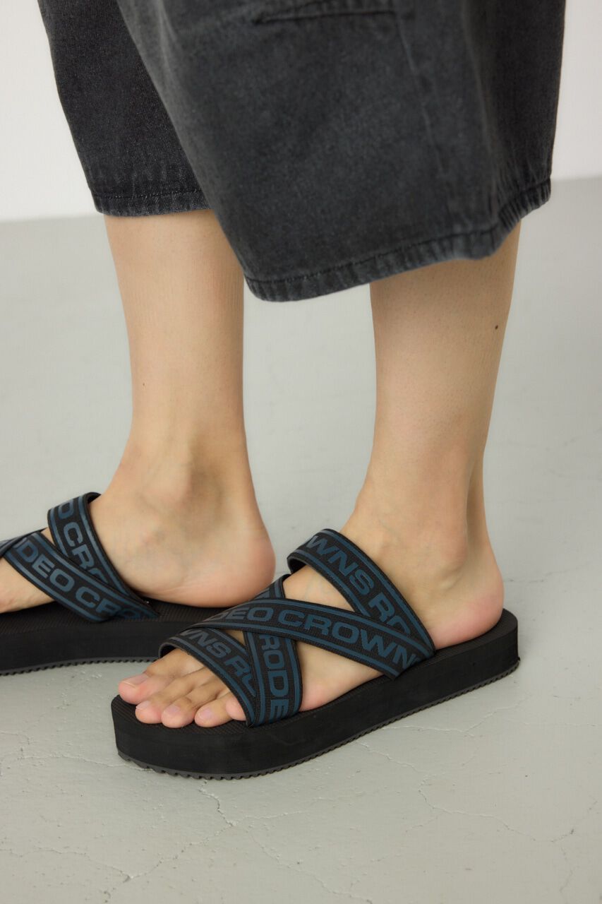 RODEO CROWNS「MENS ラバーテープサンダル」|サンダル|