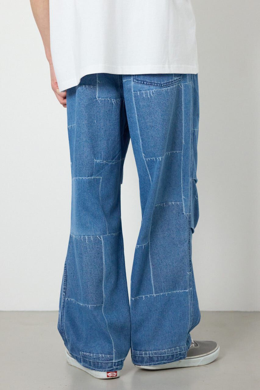 RODEO CROWNS「パッチパターンデニムパンツ」|デニム|