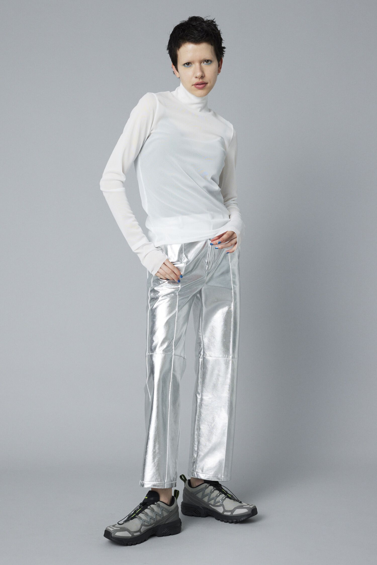 HeRIN.CYE「Shiny long pants」|その他|SLV