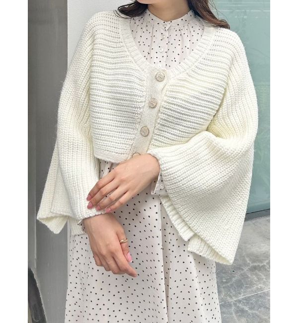 MERCURYDUO「2WAYニットベストカーデ」|カーディガン|