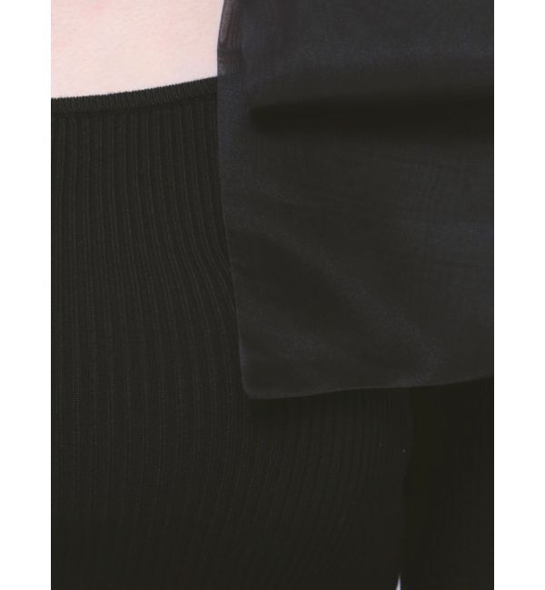 MERCURYDUO「ショルダーリボンロングスリーブニット」|ニット・セーター|